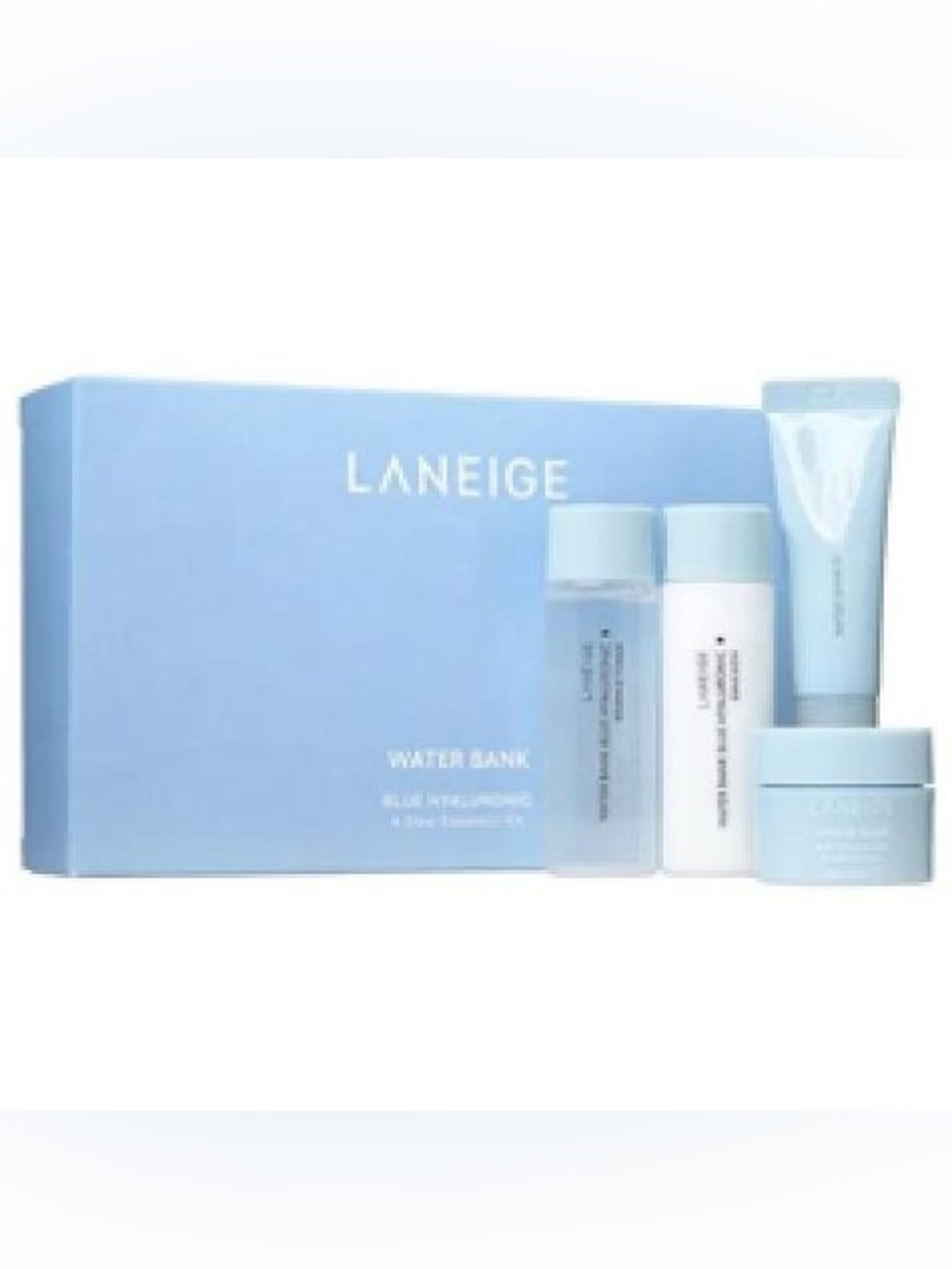 Laneige Water Bank Blue Hyaluronic 4 Step Essential Kit Travel Size